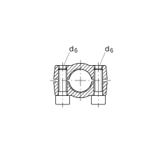 液壓桿端軸承 GIHRK50-DO, 根據(jù) DIN ISO 12 240-4 標準，帶右旋螺紋夾緊裝置，需維護